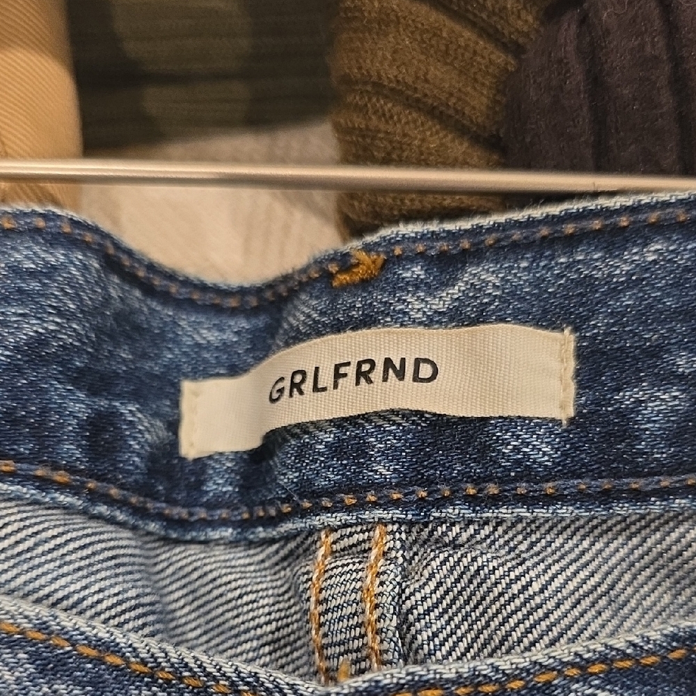 GRLFRND Blue Denim Jeans - Picture 2 of 4
